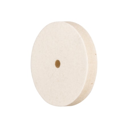 Pferd Felt Wheel, 2-1/4"x3/8"x1/4", Arbor Hole 48692